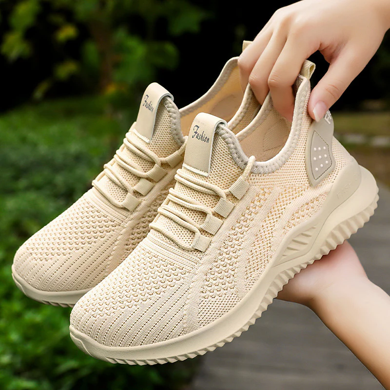 Damen Atmungsaktive Lauf-Sneaker mit flexibler Sohle und dämpfendem Fußbett Heidi Mode - Image 2