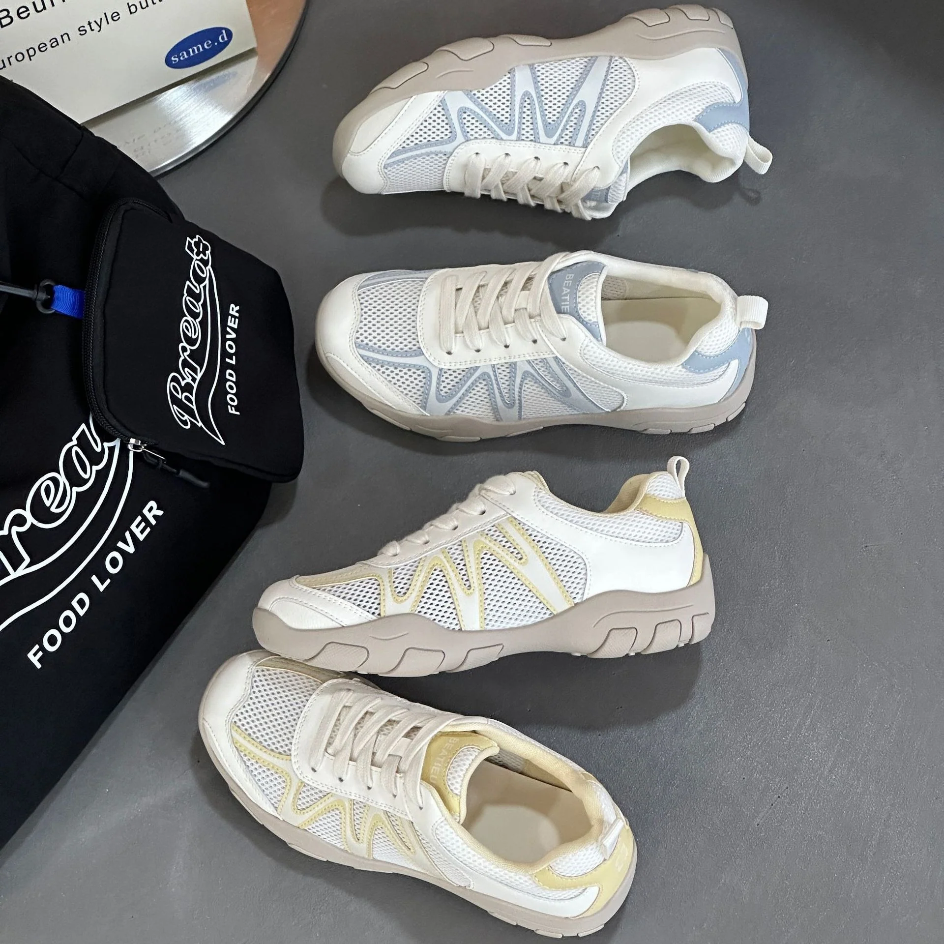 Damen Atmungsaktive Lauf-Sneaker mit Gel-Dämpfung Heidi Mode - Image 2