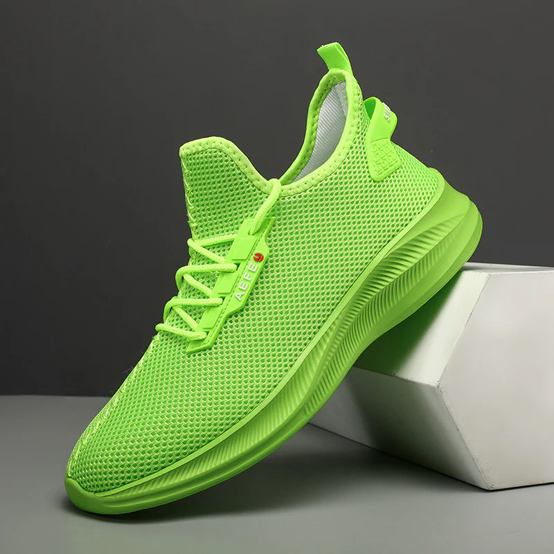 Damen Atmungsaktive Lauf Sneakers mit flexiblem Netzdesign Heidi Mode - Image 7