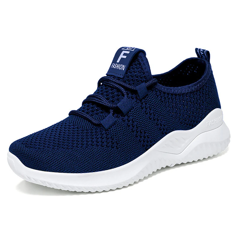 Damen Atmungsaktive Lauf- und Freizeitschuhe mit elastischem Strickoberteil Heidi Mode - Image 4