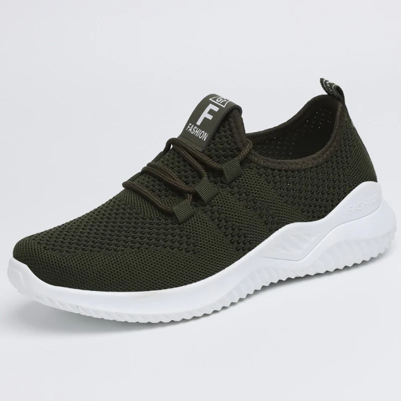 Damen Atmungsaktive Lauf- und Freizeitschuhe mit elastischem Strickoberteil Heidi Mode - Image 8