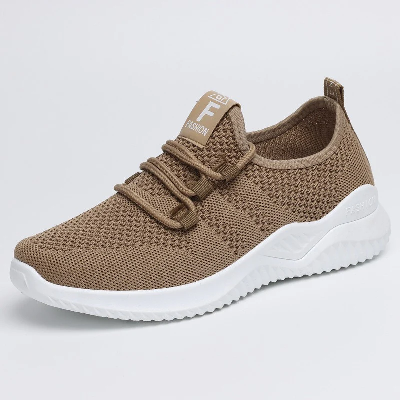 Damen Atmungsaktive Lauf- und Freizeitschuhe mit elastischem Strickoberteil Heidi Mode - Image 9