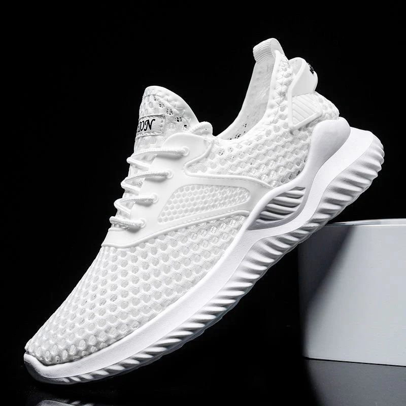 Damen Atmungsaktive Laufschuhe mit elastischem Mesh-Obermaterial und flexibler Sohle Heidi Mode - Image 4