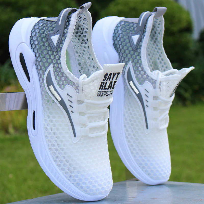 Damen Atmungsaktive Laufschuhe mit elastischem Obermaterial und rutschfester Sohle Heidi Mode - Image 2