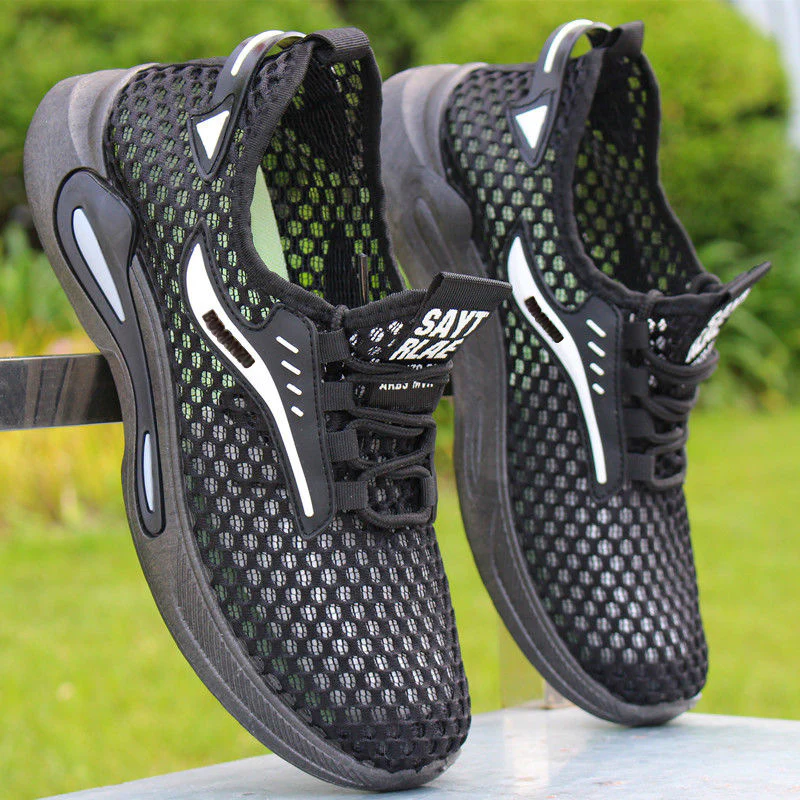 Damen Atmungsaktive Laufschuhe mit elastischem Obermaterial und rutschfester Sohle Heidi Mode - Image 7