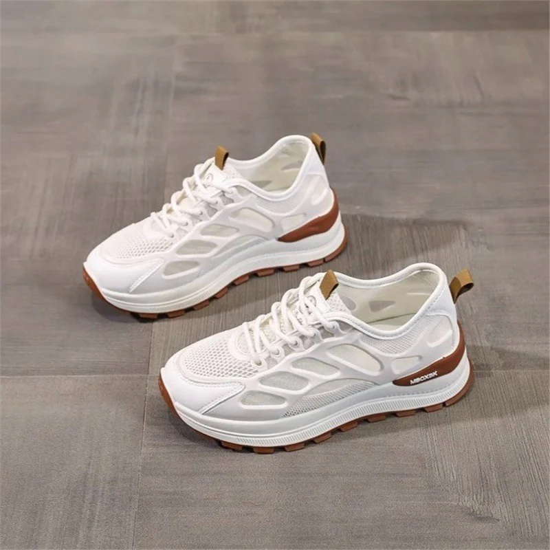 Damen Atmungsaktive Laufschuhe mit flexiblem Mesh-Obermaterial und dämpfender Sohle Heidi Mode - Image 2