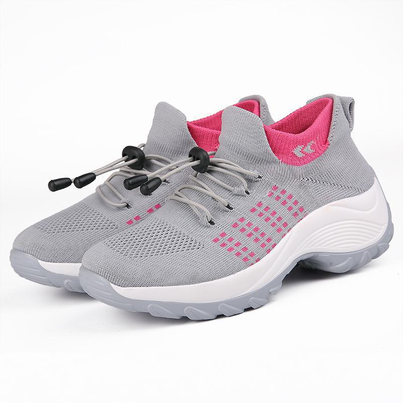 Damen Atmungsaktive Laufschuhe mit individueller Schnürtechnologie Heidi Mode - Image 4