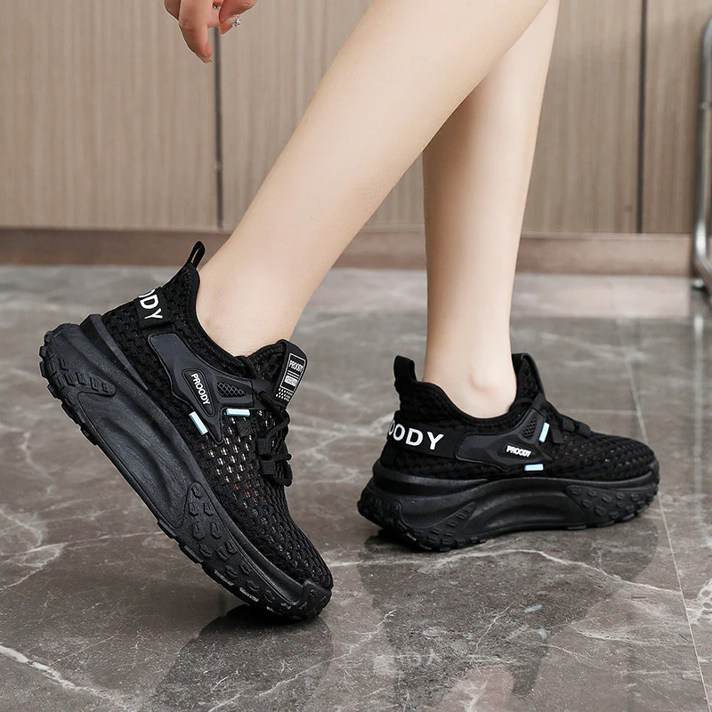Damen Atmungsaktive Laufschuhe mit stoßdämpfender Sohle und flexiblem Obermaterial Heidi Mode - Image 3