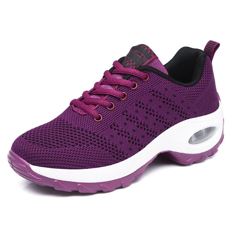 Damen Atmungsaktive Leichtgewicht Sneakers mit stoßdämpfender Sohle Heidi Mode - Image 6