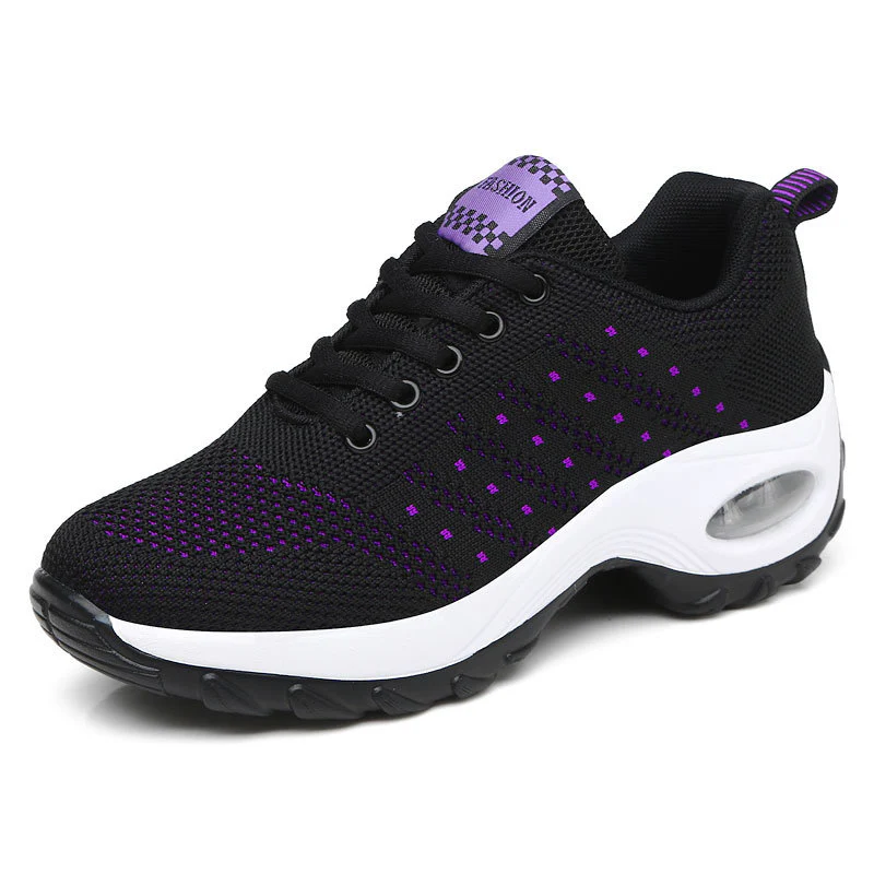Damen Atmungsaktive Leichtgewicht Sneakers mit stoßdämpfender Sohle Heidi Mode - Image 7