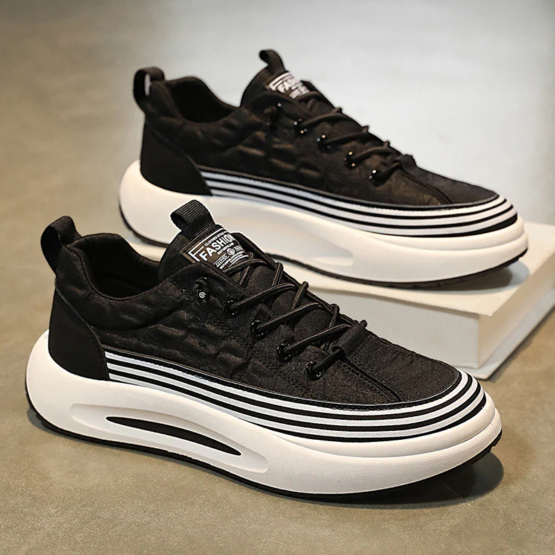Damen atmungsaktive Lifestyle Sneakers mit dämpfendem Sohlenprofil und modernem Design Heidi Mode - Image 2