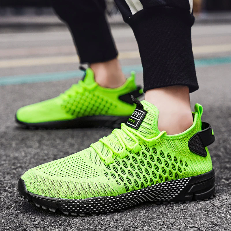 Damen Atmungsaktive Mesh Laufschuhe mit rutschfester Sohle Heidi Mode - Image 4