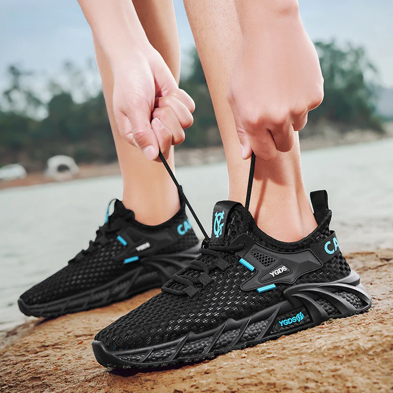 Damen Atmungsaktive Mesh-Sneaker mit dämpfender Sohle und hohem Tragekomfort Heidi Mode - Image 4
