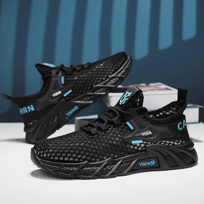 Damen Atmungsaktive Mesh-Sneaker mit dämpfender Sohle und hohem Tragekomfort Heidi Mode - Image 8