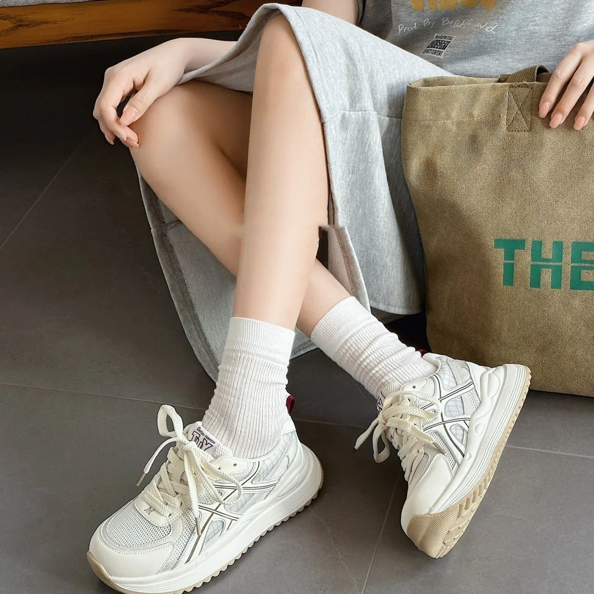 Damen Atmungsaktive Mesh-Sneaker mit Dämpfung Heidi Mode - Image 3