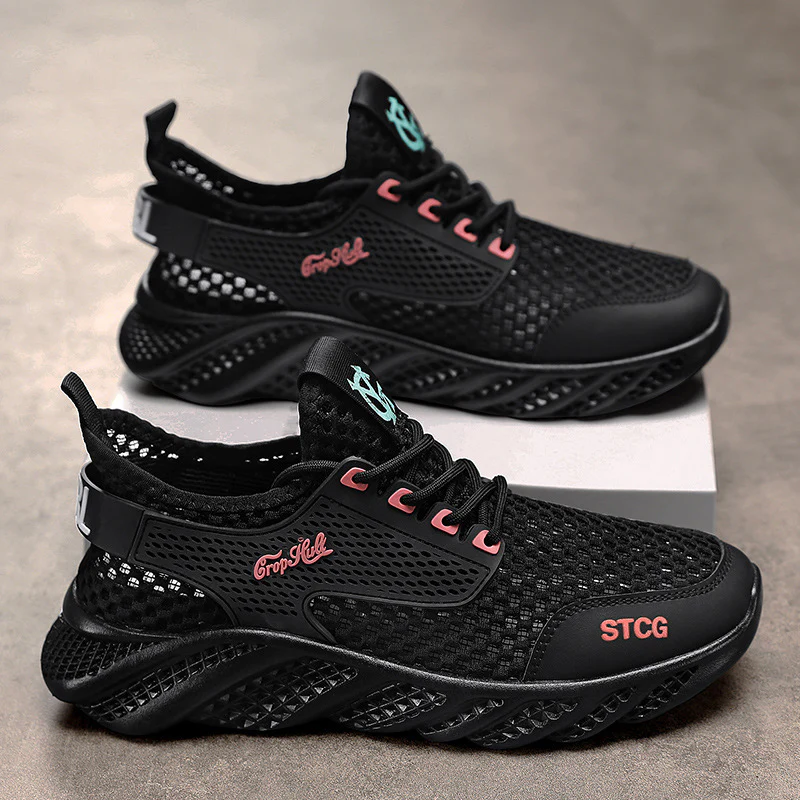 Damen atmungsaktive Mesh-Sneaker mit flexiblem Sohlen-Design Heidi Mode - Image 6
