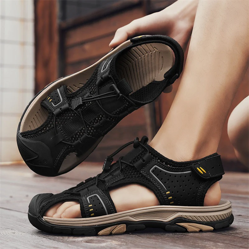 Damen Atmungsaktive Outdoor-Sandalen mit starker Profilsohle Heidi Mode - Image 4
