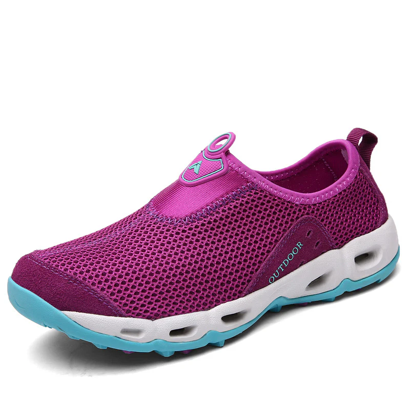 Damen Atmungsaktive Outdoor Slip-On Sneakers Heidi Mode - Image 7