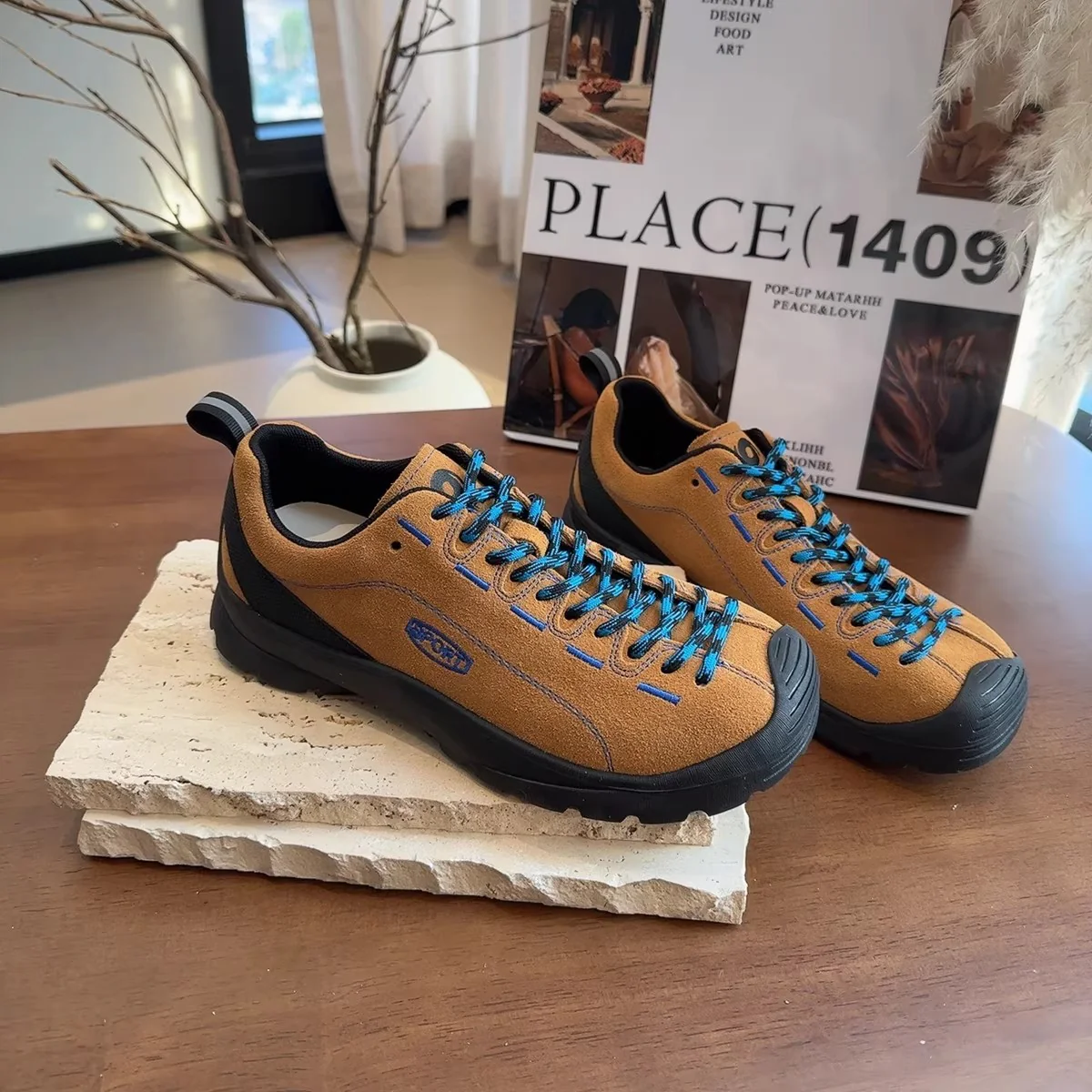 Damen Atmungsaktive Outdoor-Sneaker mit rutschfester Sohle Heidi Mode - Image 3