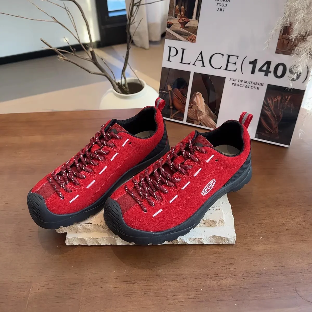 Damen Atmungsaktive Outdoor-Sneaker mit rutschfester Sohle Heidi Mode - Image 4