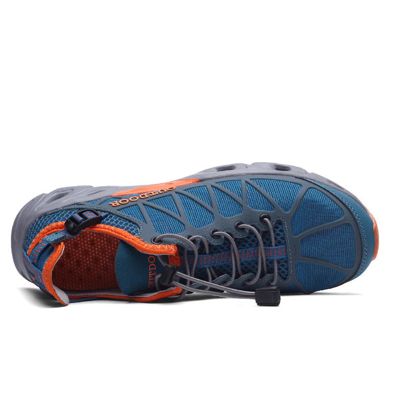Damen Atmungsaktive Outdoor-Sneaker mit sichertem Schnellschnürsystem Heidi Mode - Image 3