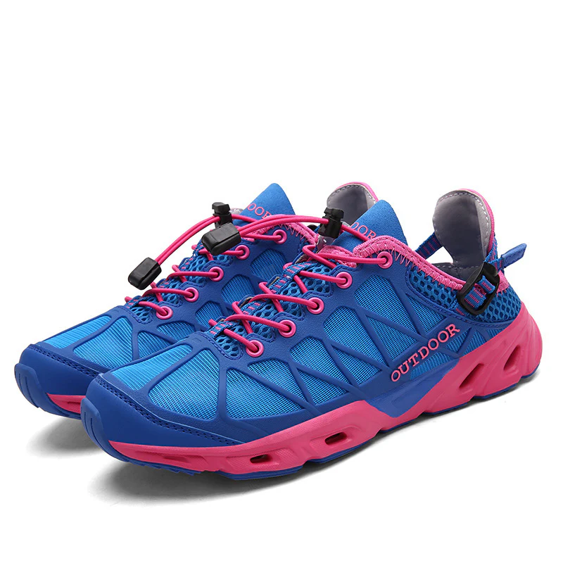 Damen Atmungsaktive Outdoor-Sneaker mit sichertem Schnellschnürsystem Heidi Mode - Image 7