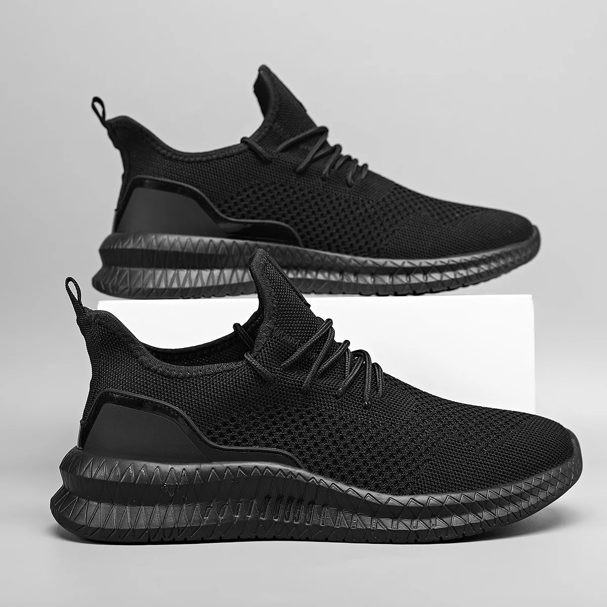 Damen Atmungsaktive Performance Sneakers mit flexiblem Netzoberteil und stoßdämpfender Sohle Heidi Mode - Image 6