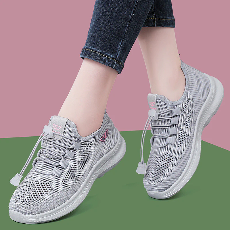 Damen Atmungsaktive Schnür-Sneaker mit flexibler Sohle Heidi Mode - Image 2