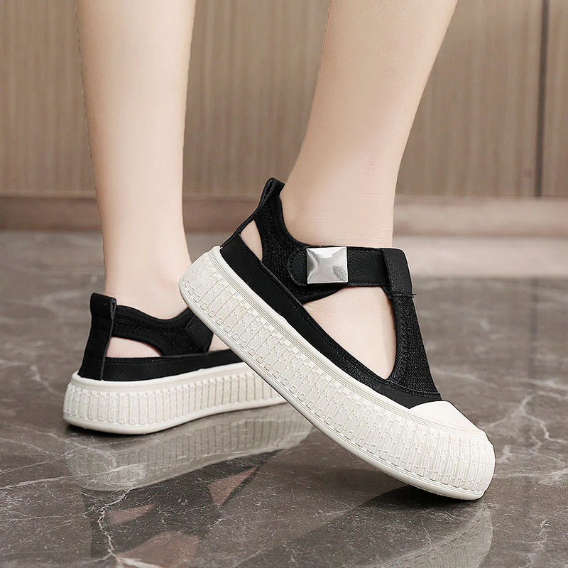 Damen Atmungsaktive Slingback Sneakers mit flexibler Laufsohle und rutschfestem Profil Heidi Mode - Image 3