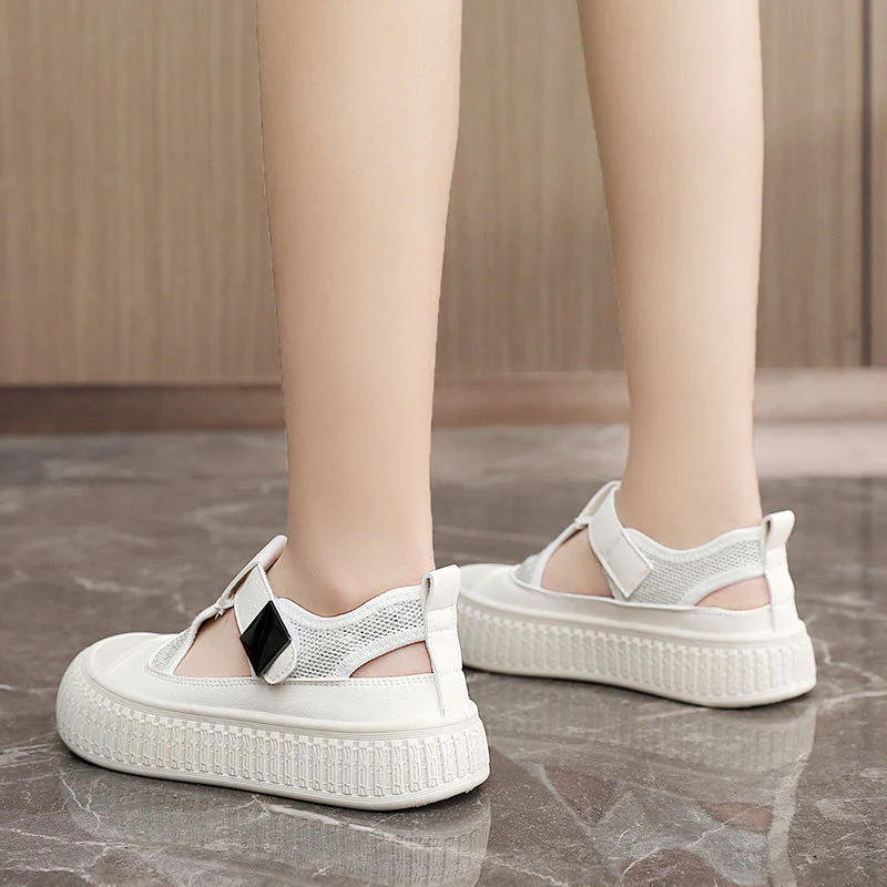 Damen Atmungsaktive Slingback Sneakers mit flexibler Laufsohle und rutschfestem Profil Heidi Mode - Image 4