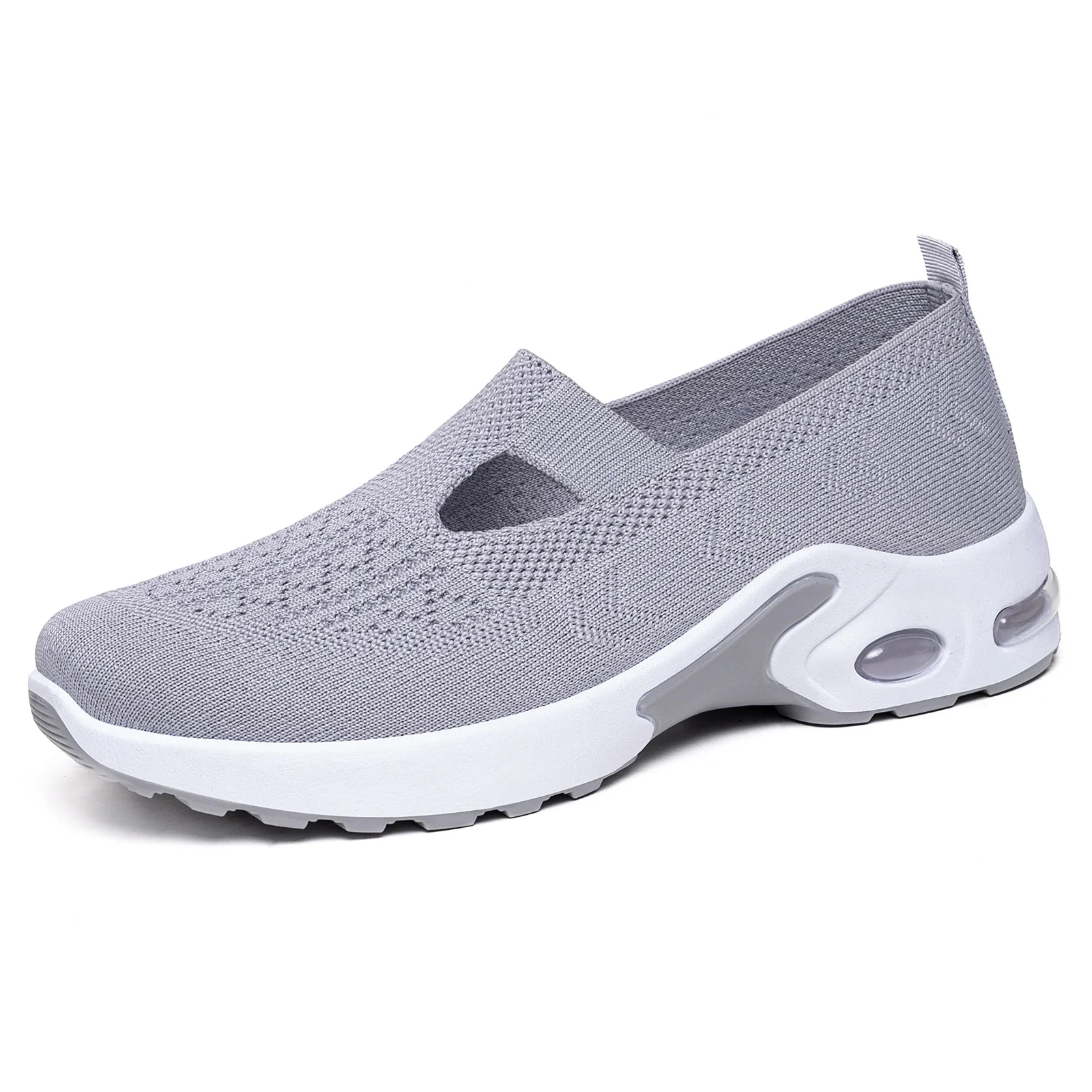 Damen Atmungsaktive Slip-On Freizeit-Schuhe mit dämpfender Sohle Heidi Mode - Image 6