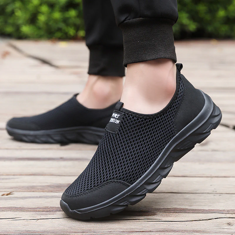 Damen Atmungsaktive Slip-On Freizeitschuhe Heidi Mode - Image 4