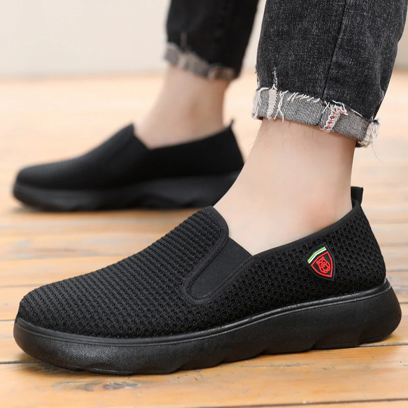 Damen Atmungsaktive Slip-On Freizeitschuhe mit flexiblem Komfort Heidi Mode - Image 4