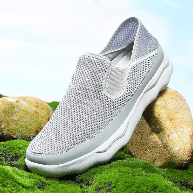 Damen Atmungsaktive Slip-On Freizeitschuhe mit flexiblem Obermaterial Heidi Mode - Image 3