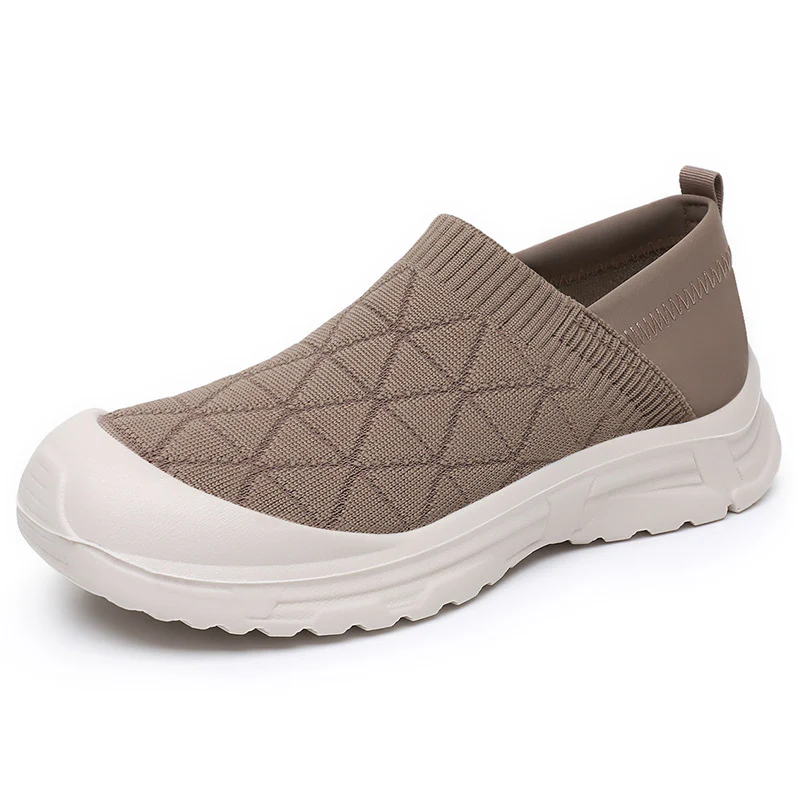 Damen atmungsaktive Slip-On Freizeitschuhe mit flexiblem Obermaterial Heidi Mode - Image 4