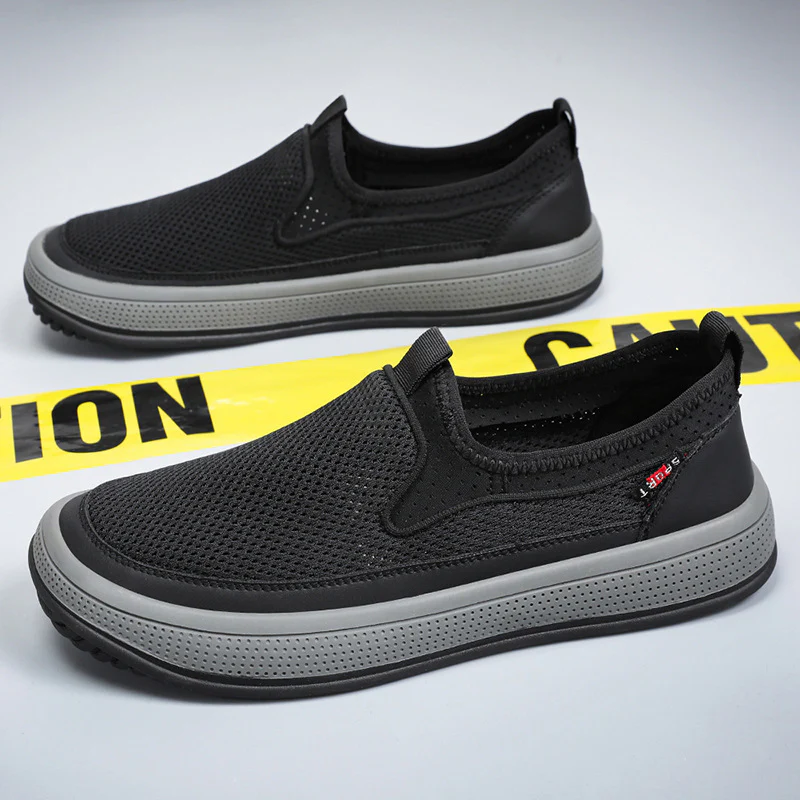 Damen Atmungsaktive Slip-On Freizeitschuhe mit flexiblem Sohlendesign Heidi Mode - Image 2