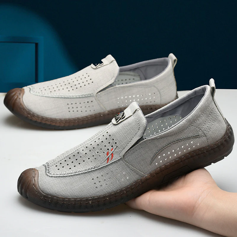 Damen Atmungsaktive Slip-On Freizeitschuhe mit rutschfester Sohle Heidi Mode - Image 7