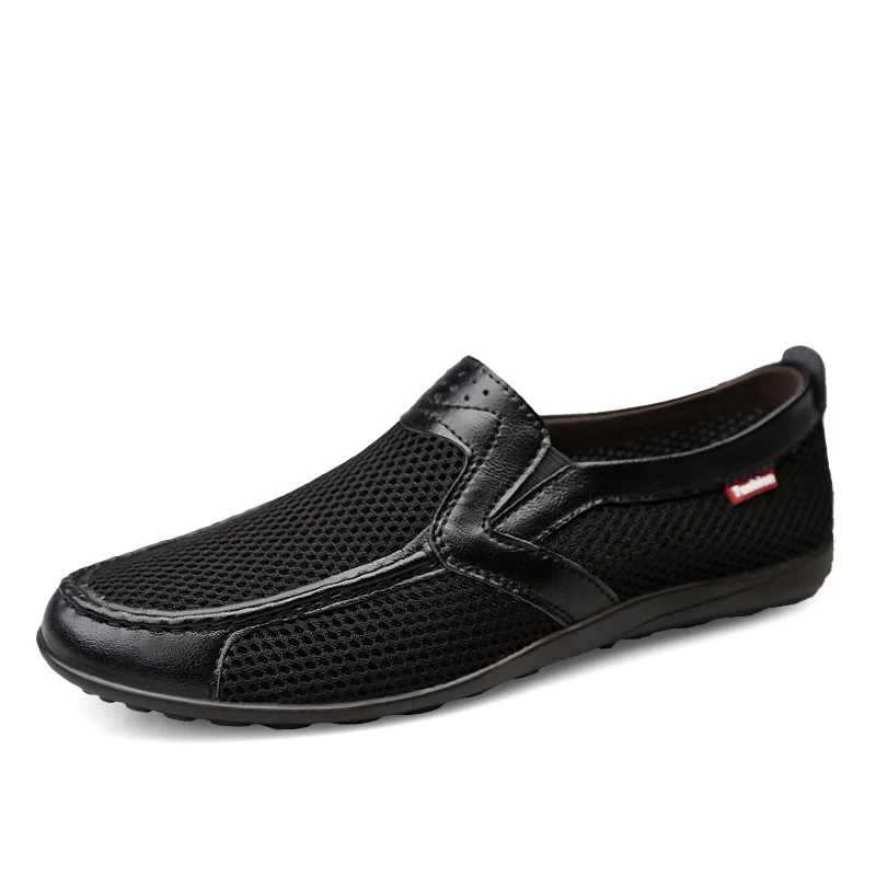 Damen atmungsaktive Slip-On Freizeitschuhe mit rutschfester Sohle Heidi Mode