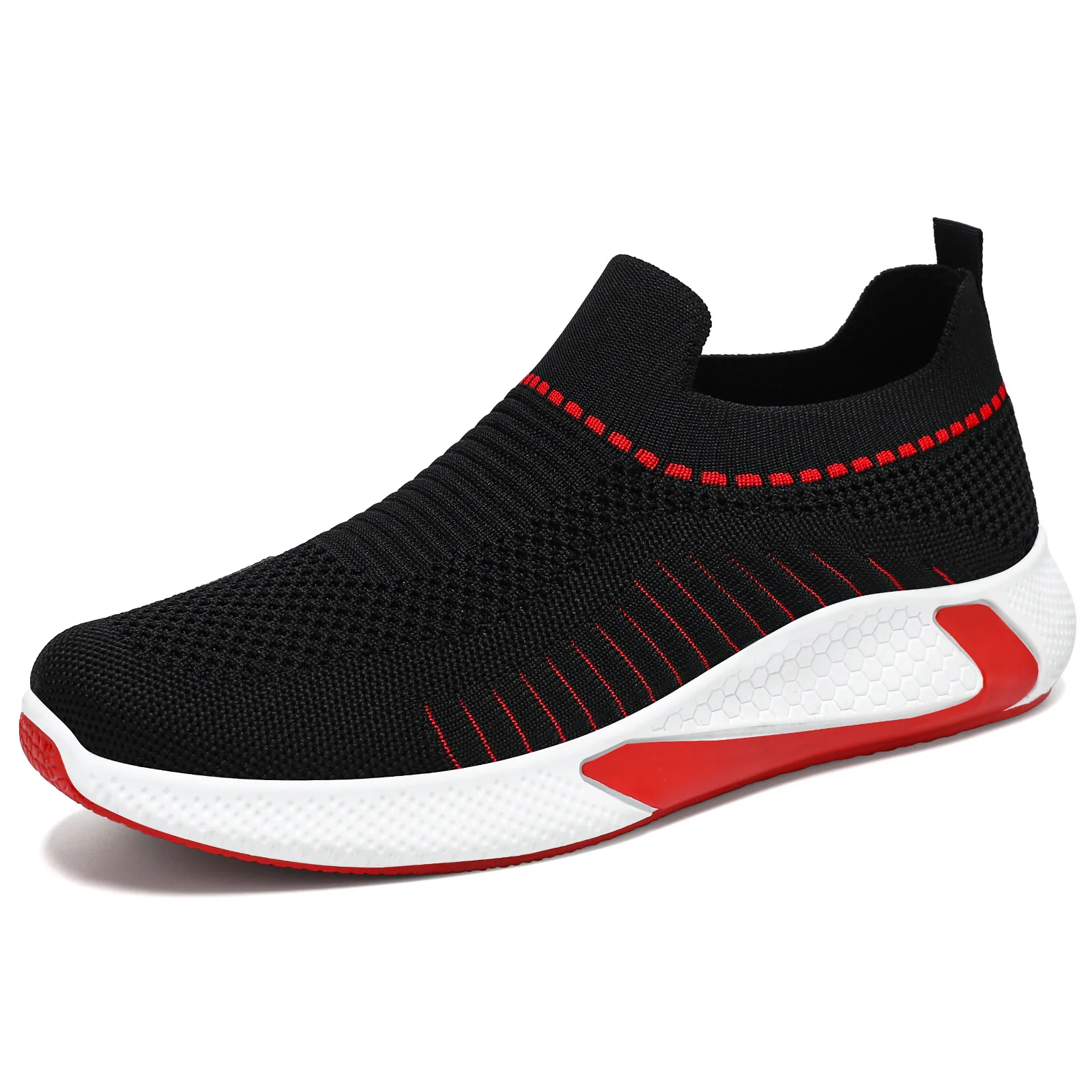 Damen Atmungsaktive Slip-On Laufschuhe mit flexiblem Mesh-Obermaterial Heidi Mode - Image 6