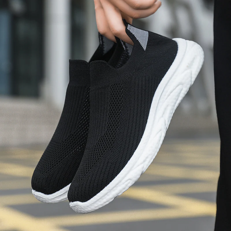 Damen Atmungsaktive Slip-On Laufschuhe mit flexiblem Obermaterial Heidi Mode - Image 3