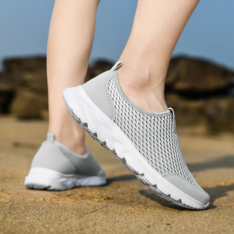 Damen Atmungsaktive Slip-On Laufschuhe mit innovativer Sohlentechnologie Heidi Mode - Image 3