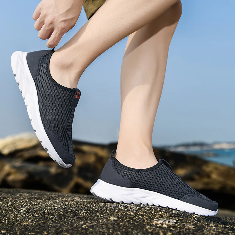 Damen Atmungsaktive Slip-On Laufschuhe mit innovativer Sohlentechnologie Heidi Mode - Image 4