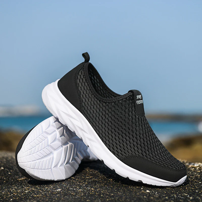Damen Atmungsaktive Slip-On Laufschuhe mit innovativer Sohlentechnologie Heidi Mode - Image 9