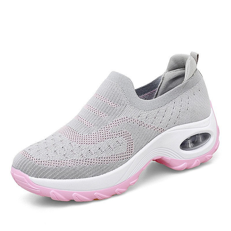 Damen Atmungsaktive Slip-On Laufschuhe mit Luftpolstertechnologie Heidi Mode - Image 8