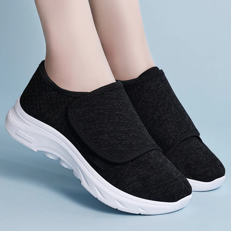 Damen Atmungsaktive Slip-On Schuhe mit elastischem Riemen Heidi Mode - Image 2