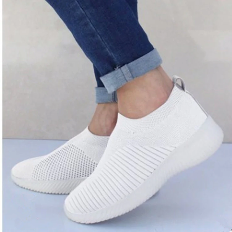 Damen Atmungsaktive Slip-On Sneaker mit flexibler Sohle Heidi-Mode - Image 10