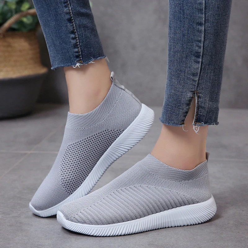 Damen Atmungsaktive Slip-On Sneaker mit flexibler Sohle Heidi-Mode - Image 5
