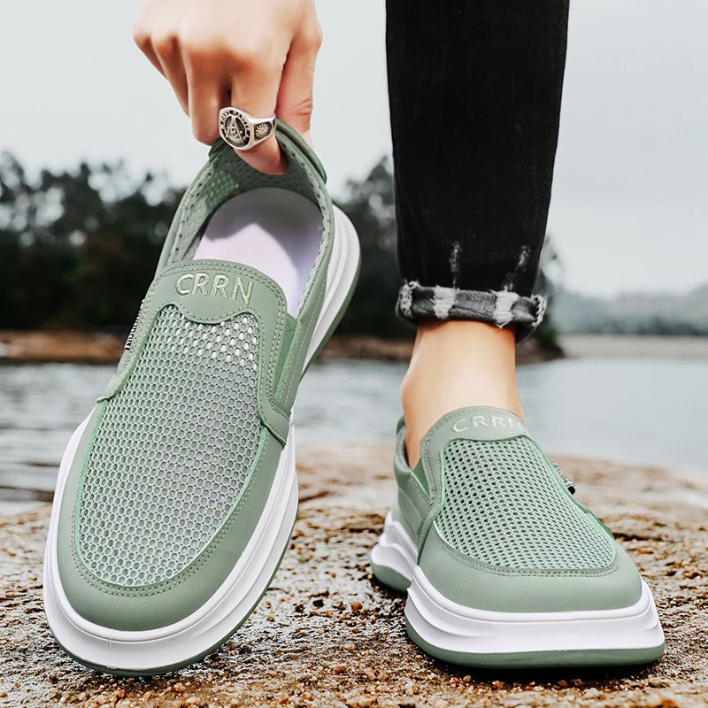 Damen Atmungsaktive Slip-On Sneakers im modernen Design mit rutschfester Sohle Heidi Mode - Image 4