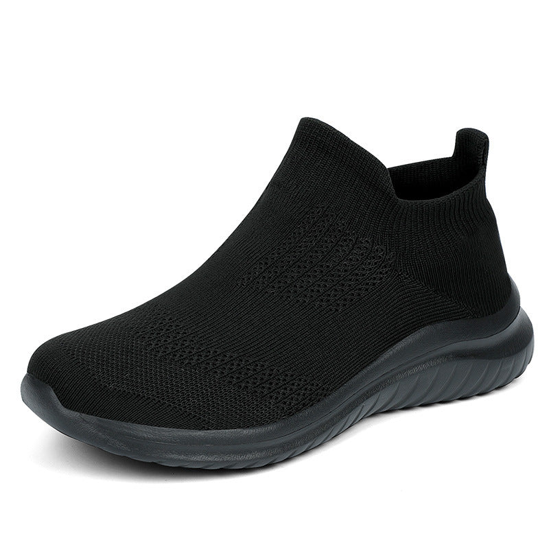 Damen Atmungsaktive Slip-On Sneakers mit elastischem Obermaterial Heidi Mode - Image 2