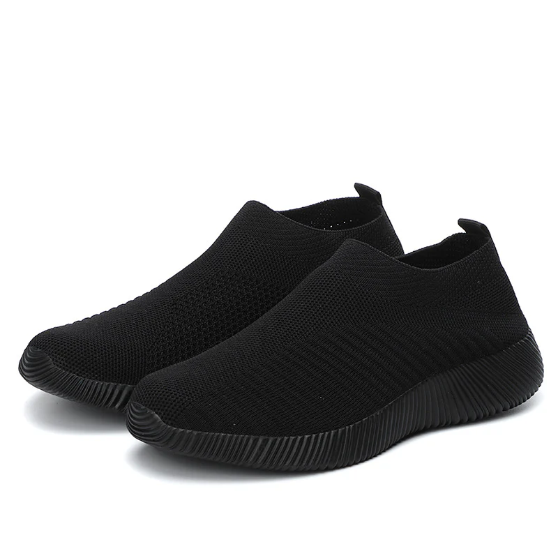 Damen atmungsaktive Slip-On Sneakers mit elastischem Obermaterial Heidi Mode - Image 4